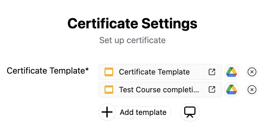 Multiple Slides